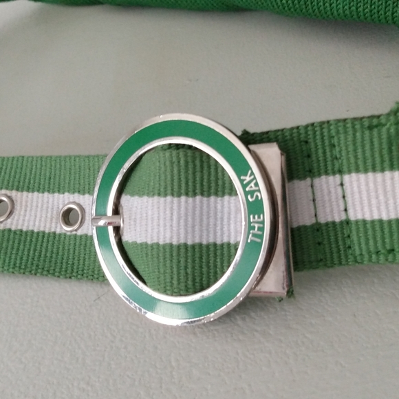 💚The SAk green & white shoulder bag purse - Picture 11 of 13